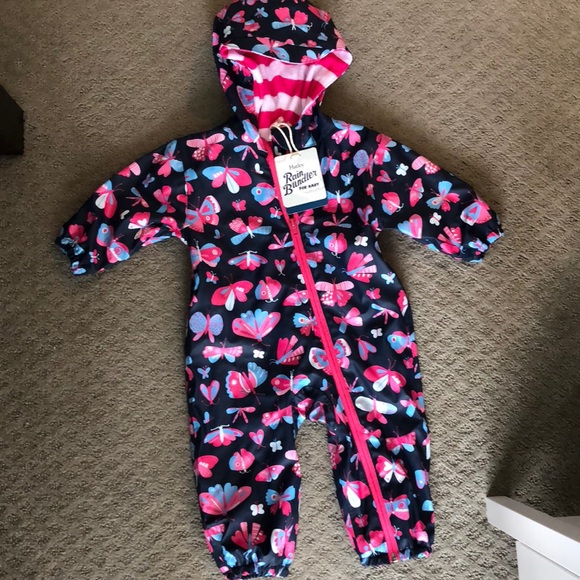 Hatley Baby-Girls Microfiber Rain Bundlers Raincoat